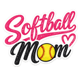 Softball Mom Sticker