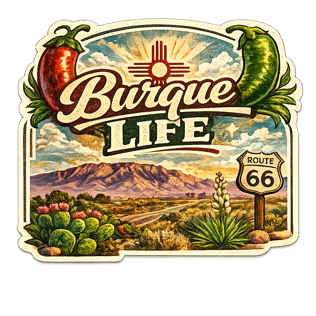 Burque Life Sticker