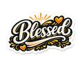 Blessed Sticker